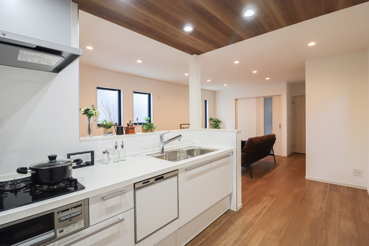 グレイッシュカラーでまとめたノルディックモダン