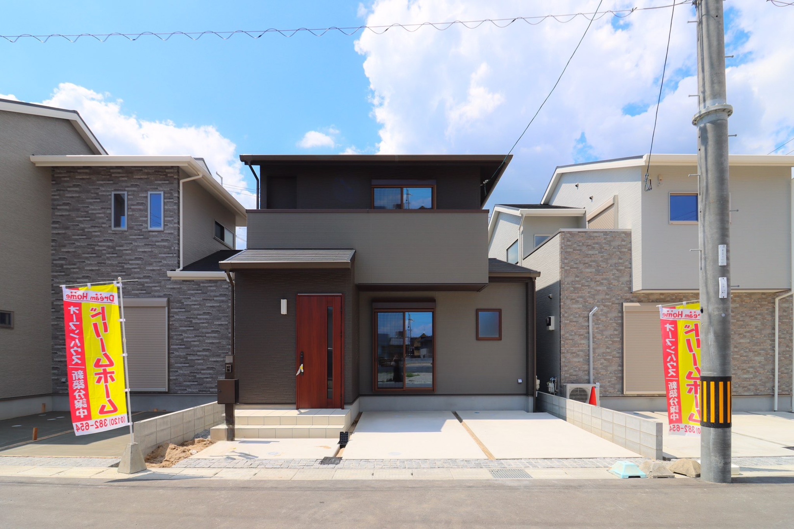 コミュニティが広がる15の家族の夢のまち！前道６ｍ＆間口7.5ｍ！