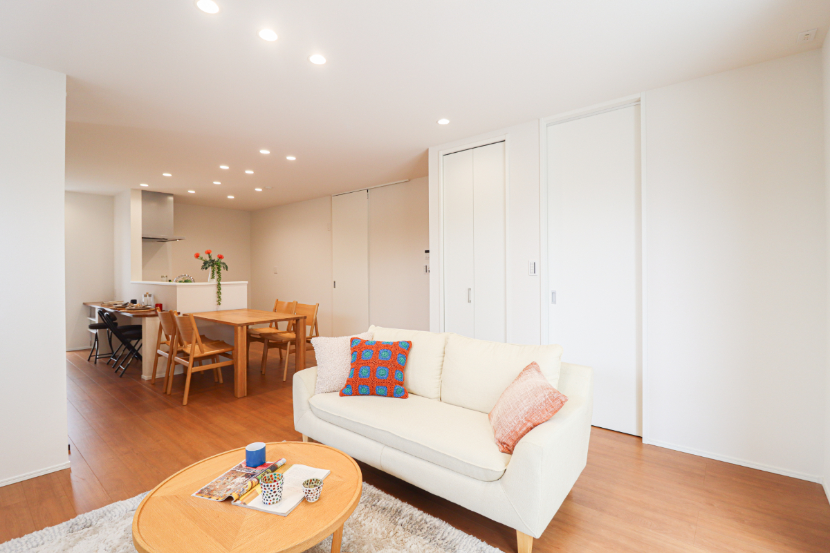 住みたい自治体ランキング６年連続第１位西宮市のキッチンを中心に家族が集まるお家🏠👀