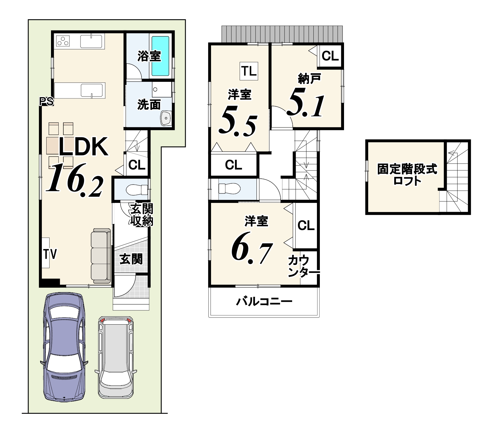 令和7年5月完成！大宮小学校徒歩7分お子様も安心な距離感で安心・安全に暮らせる4区画分譲地！